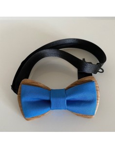 Noeud papillon en bois et...