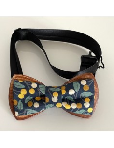 Noeud papillon en bois et...