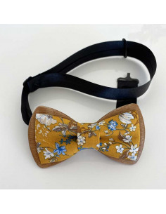 Noeud papillon en bois et...