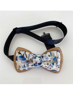 Noeud papillon en bois et...