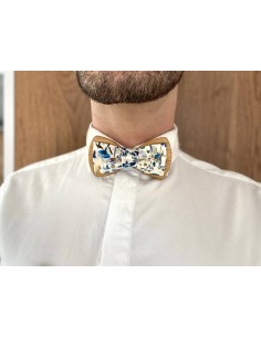 Noeud papillon en bois et... 2