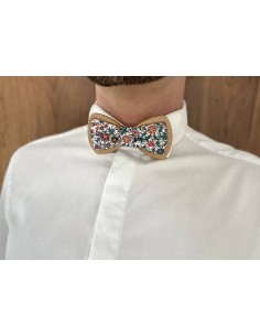 Noeud papillon en bois et... 2