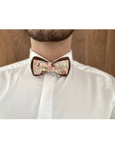 Noeud papillon en bois et... 2