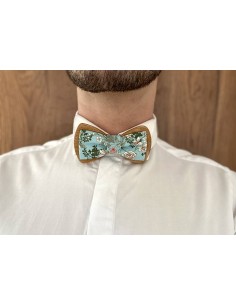 Noeud papillon en bois et... 2