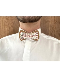 Noeud papillon en bois et... 2