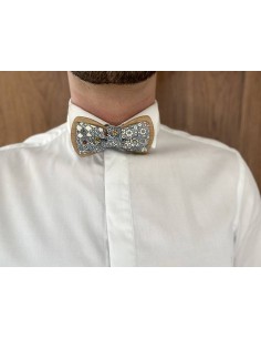 Noeud papillon en bois et... 2