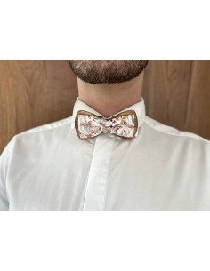 Noeud papillon en bois et... 2