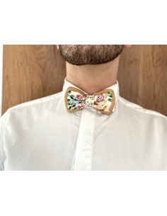 Noeud papillon en bois et... 2