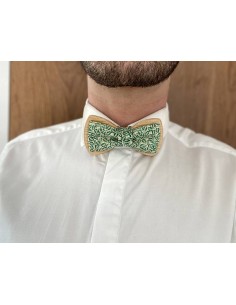 Noeud papillon en bois et... 2