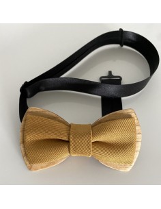 Noeud papillon en bois et...